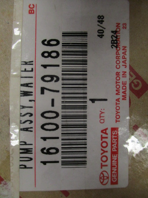 Toyota Camry Genuine Water Pump New Part