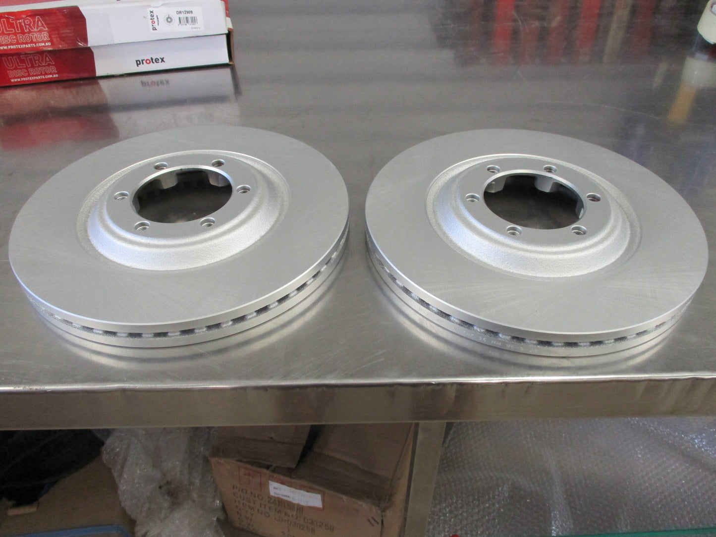 Protex Front Brake Rotors (pair) Suits Holden RG Colorado-Colorado 7-Rodeo-D-Max New Part