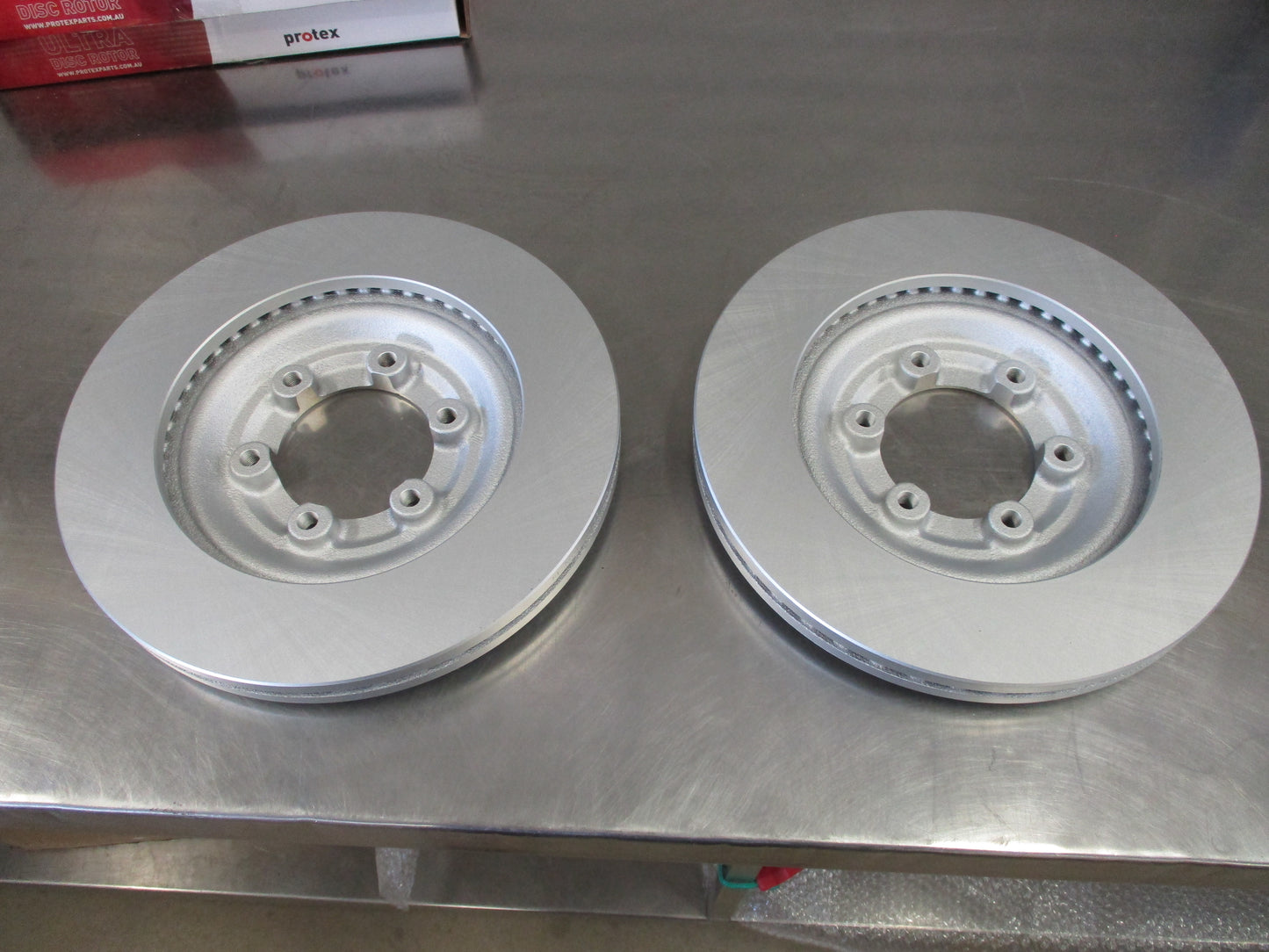 Protex Front Brake Rotors (pair) Suits Holden RG Colorado-Colorado 7-Rodeo-D-Max New Part