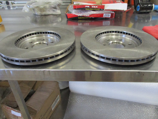 Protex Front Disc Brake Rotors Standard Suits Nissan Navara D40M/R51 Pathfinder New Part