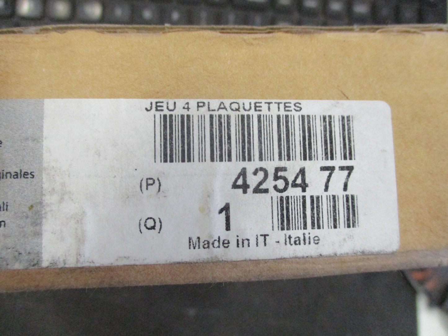 Peugeot 307/308/508/Citroen C4 Genuine Front Brake Pad Set New Part