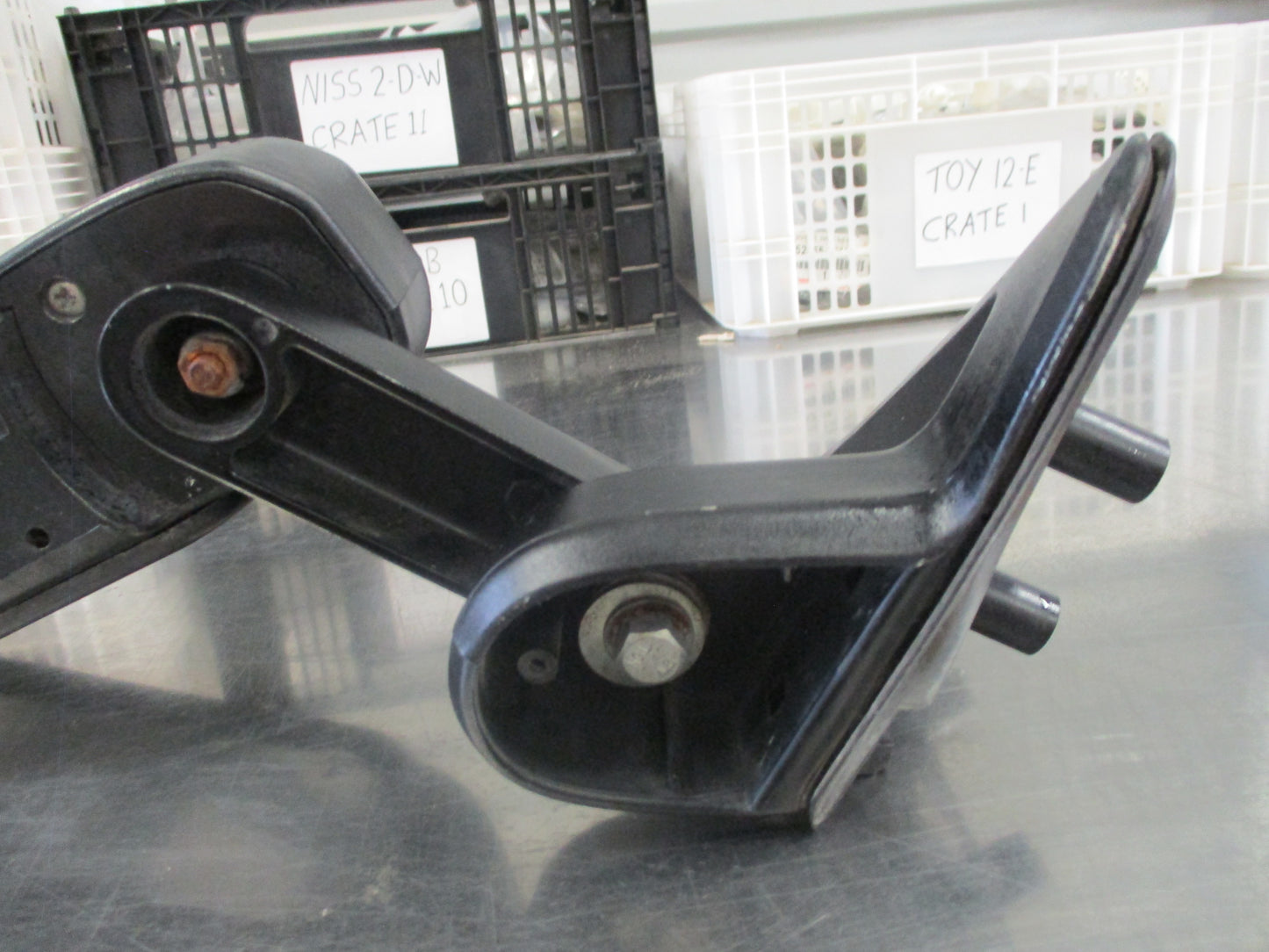 Nissan D22 Right Hand Outer Tray Back Mirror Used Part