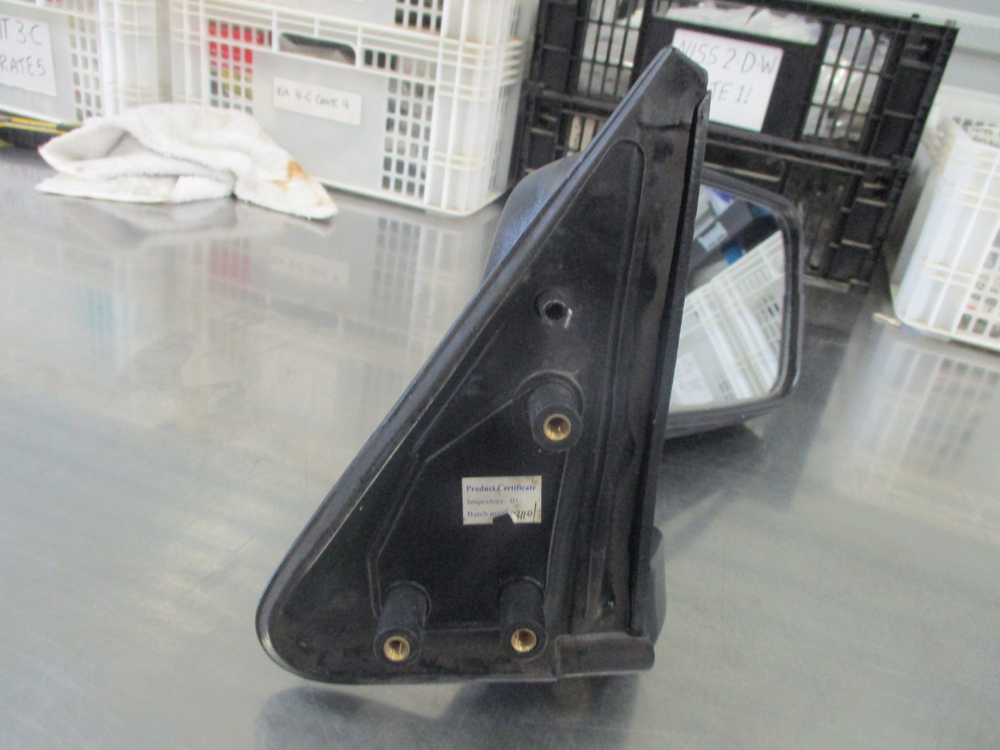 Nissan D22 Right Hand Outer Tray Back Mirror Used Part