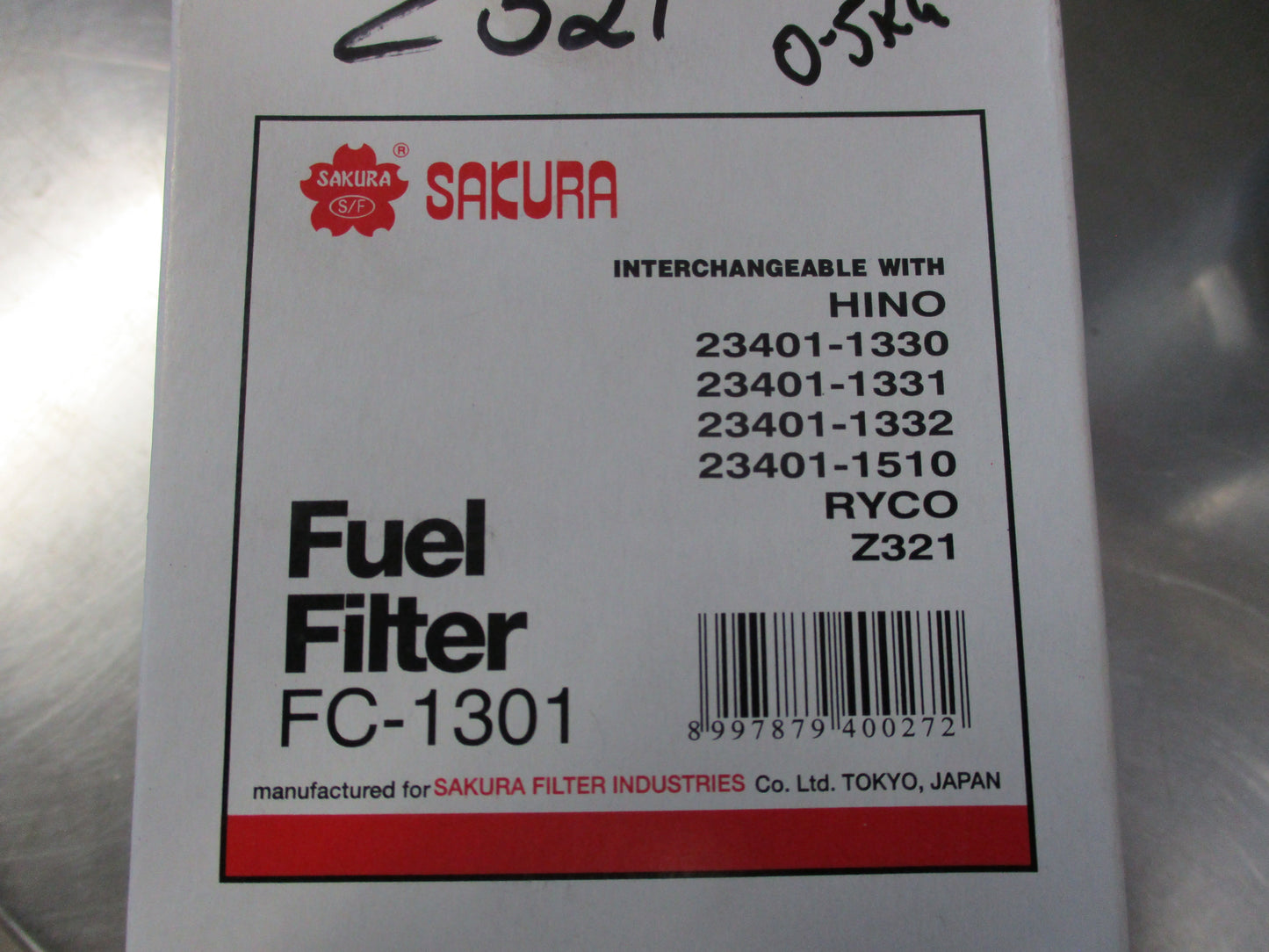 Sakura Fuel Filter Suits Holden Jackaroo 3.0ltr Diesel New Part