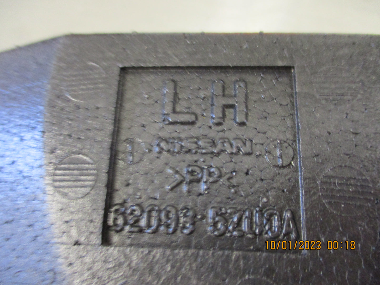 Nissan Y62 Patrol Genuine Left Hand Front Bumper Absorber New Part
