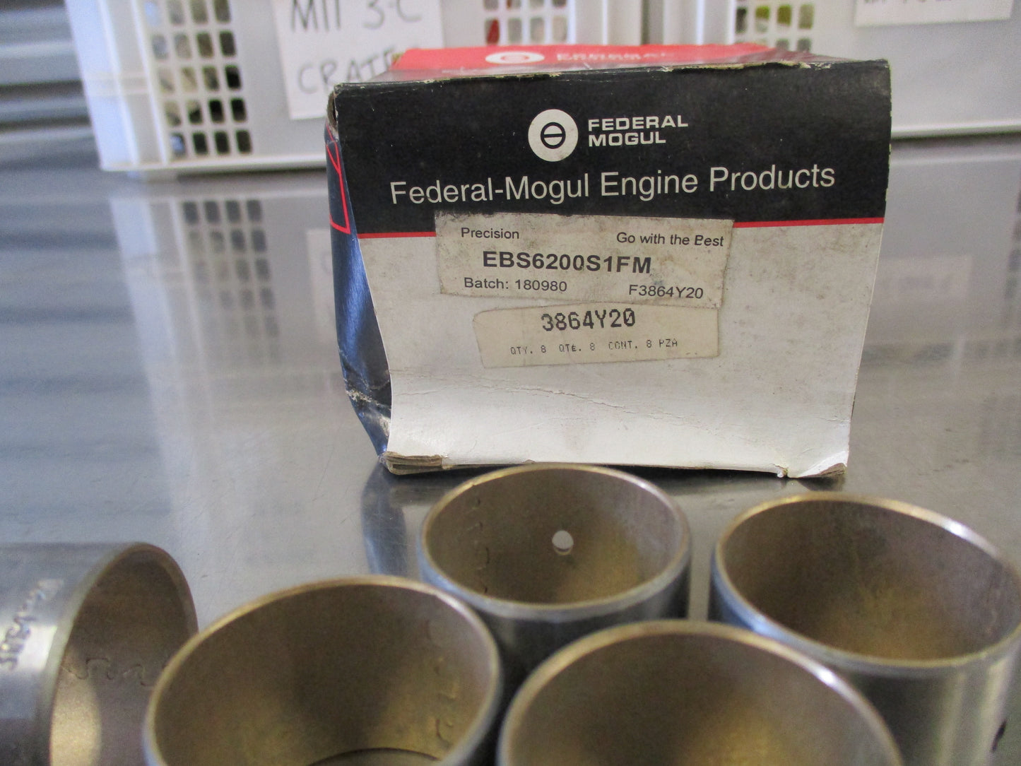 Federal Mogual Piston Pin Bushing Set of 5 Suits GM 6.2L-6.5L New Part