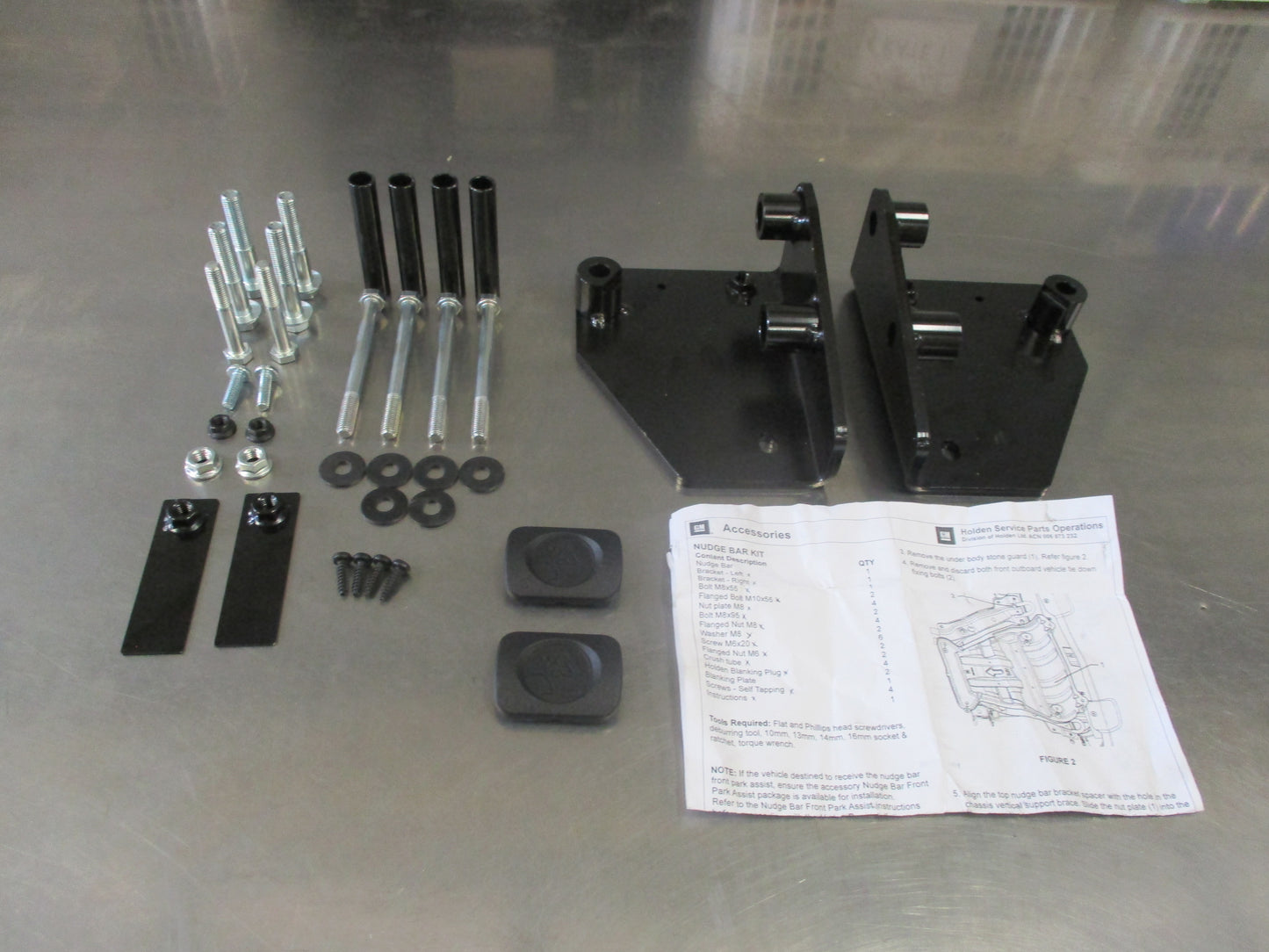 Holden RC Colorado/Isuzu D-max Genuine Nudge Bar Fitting Kit New Part
