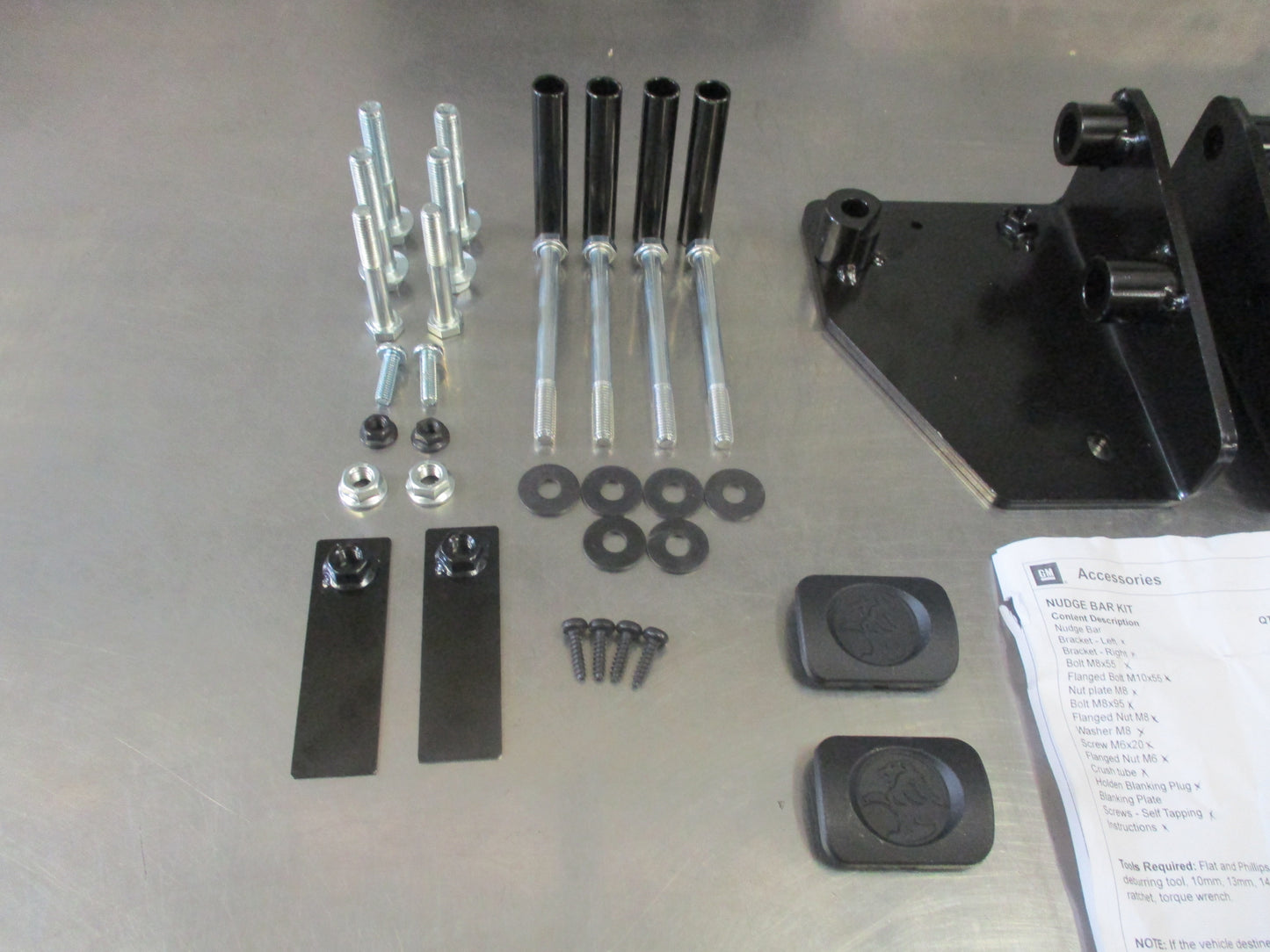 Holden RC Colorado/Isuzu D-max Genuine Nudge Bar Fitting Kit New Part