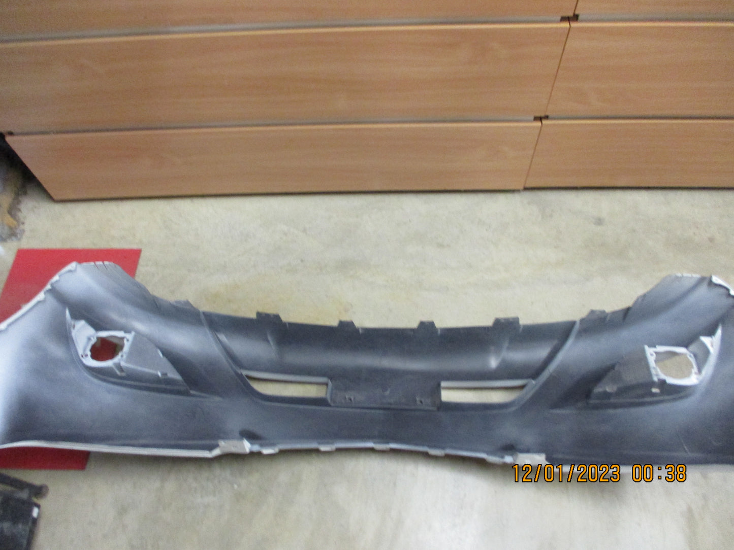 Mazda BT-50 Genuine Front (White) Bumper Bar Cover Used Part