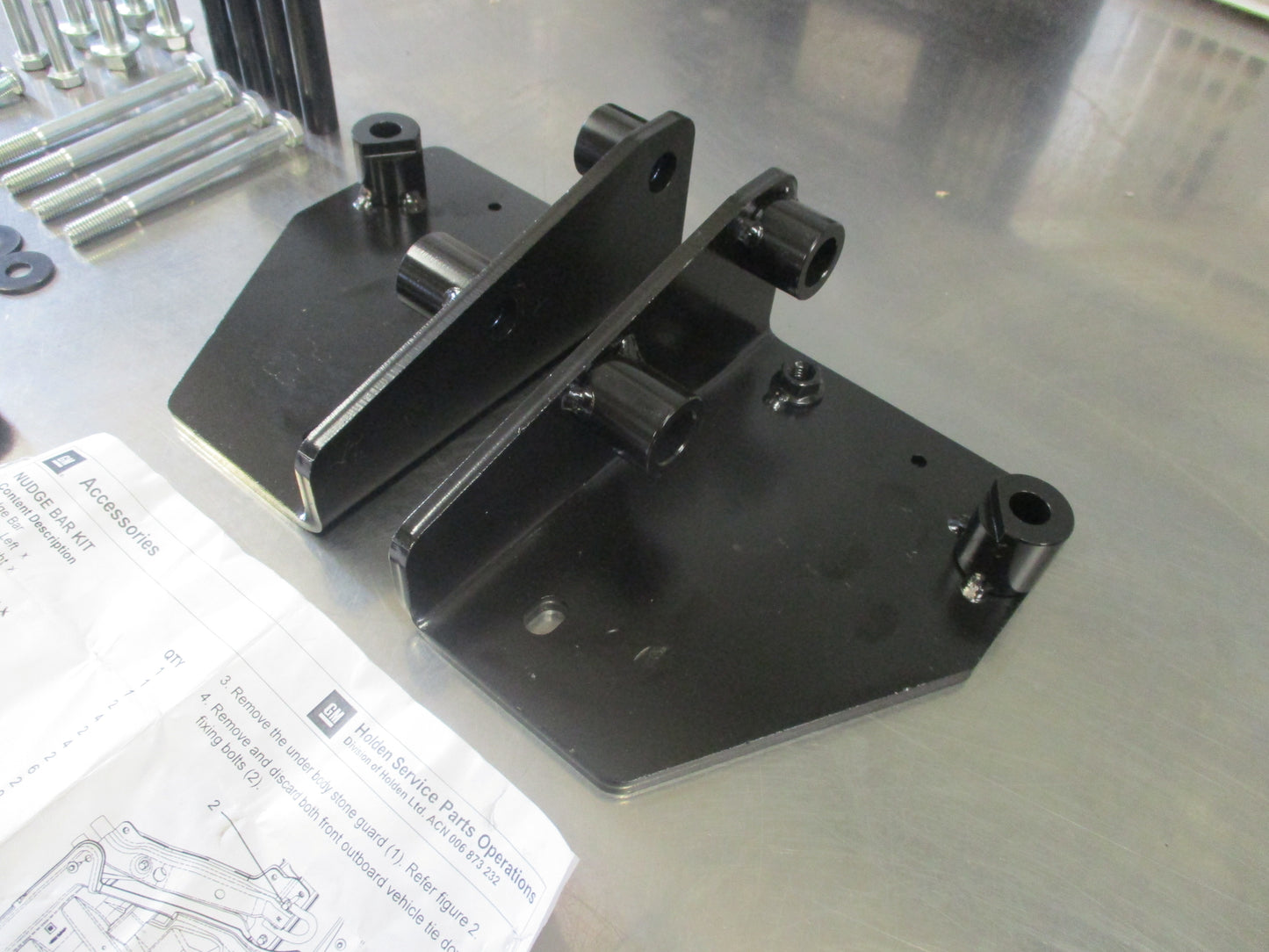 Holden RC Colorado/Isuzu D-max Genuine Nudge Bar Fitting Kit New Part