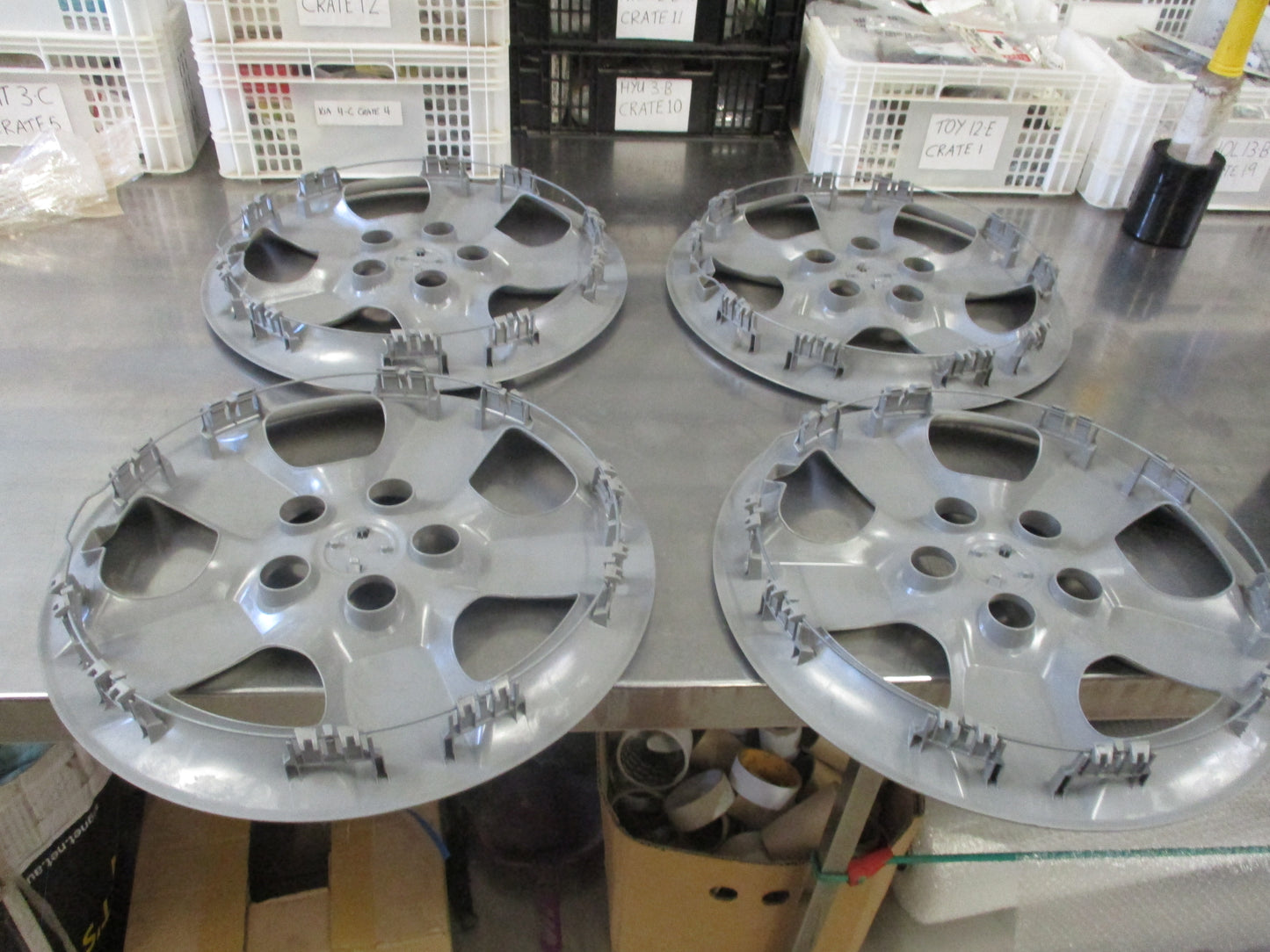 Nissan Xtrail T31 Genuine Hub Cap Set 4 Used Part VGC