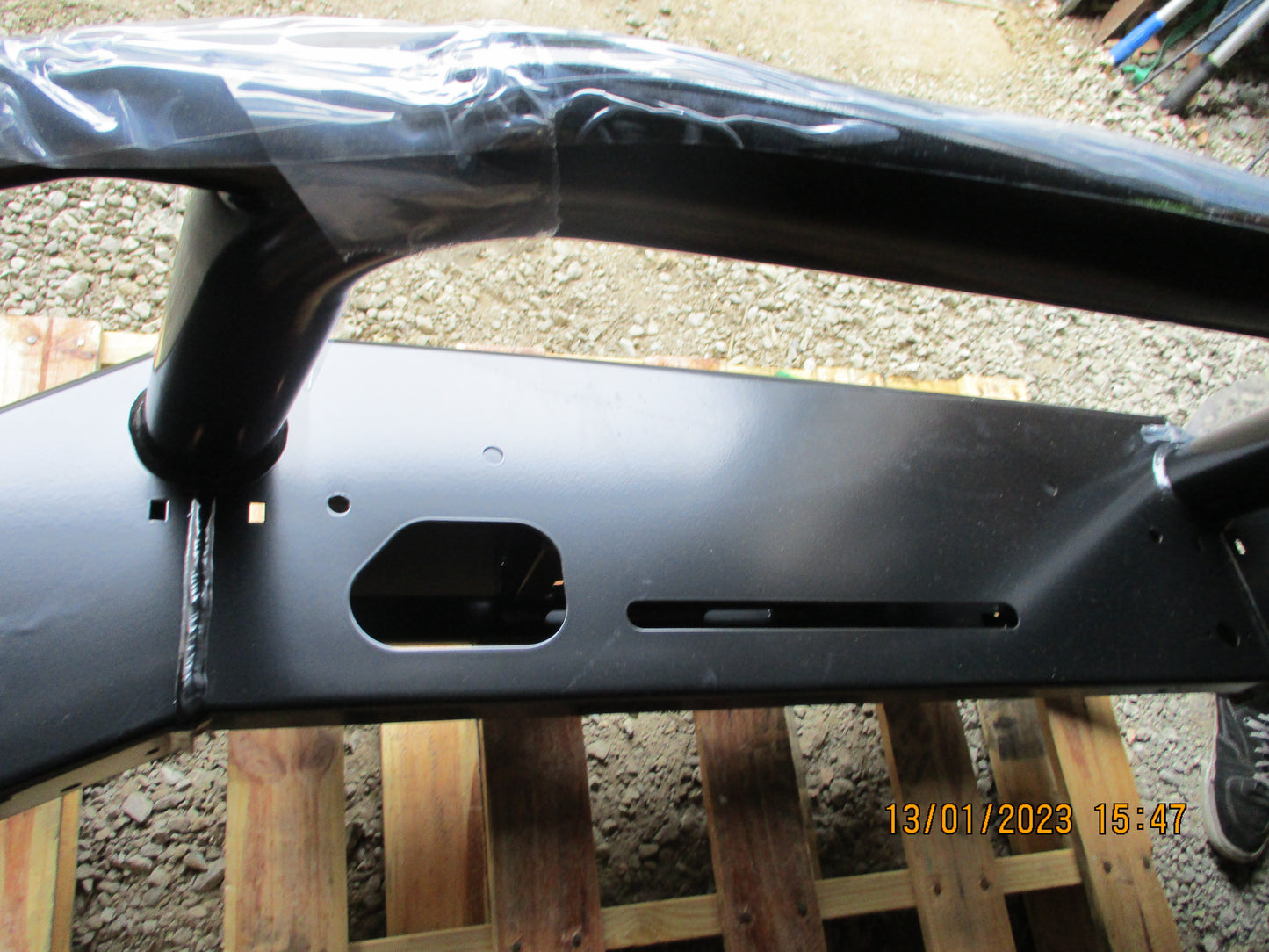 Toyota Landcruiser 70 Series Workmate Genuine Replacement Winch Bull Bar New Part