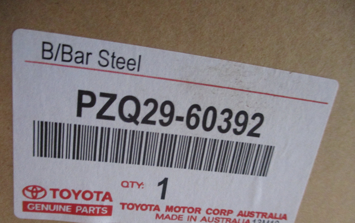 Toyota Landcruiser 70 Series Workmate Genuine Replacement Winch Bull Bar New Part