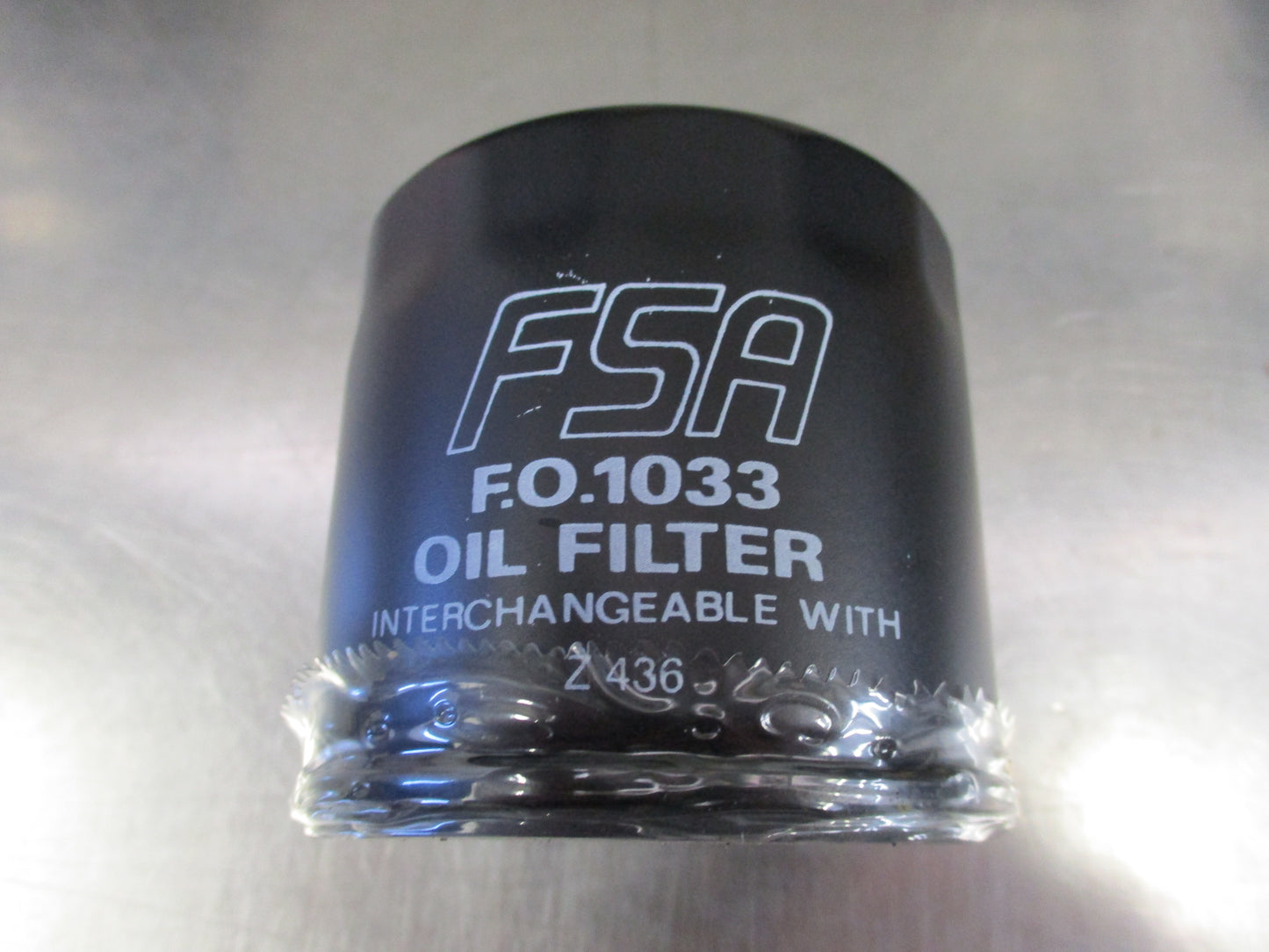 FSA Engine Oil Filter (Z436) Suits Ford-Hyundai-Infiniti-Kia-Mazda-Mitsubishi-Nissan-Subaru New Part