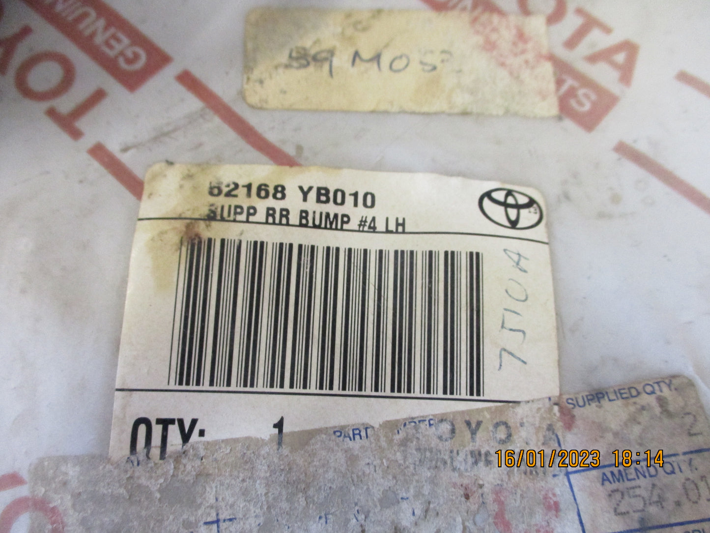 Toyota Camry Genuine Left Hand Rear Bumper Bracket New Part