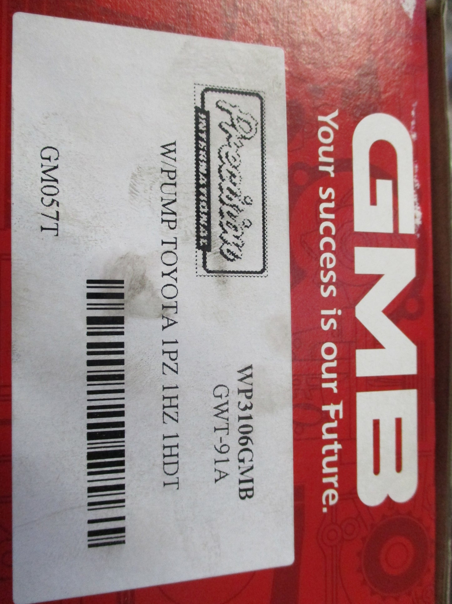 GMB Water Bump Assy Suits Toyota Landcruiser 100 Series 1HZ-1HDT Turbo Diesel New Part