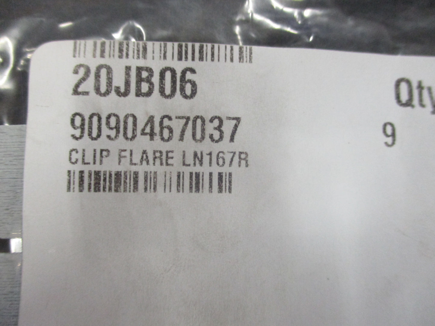 Toyota Hilux/4Runner/Fortuner Genuine Blue Flare Clip New Part