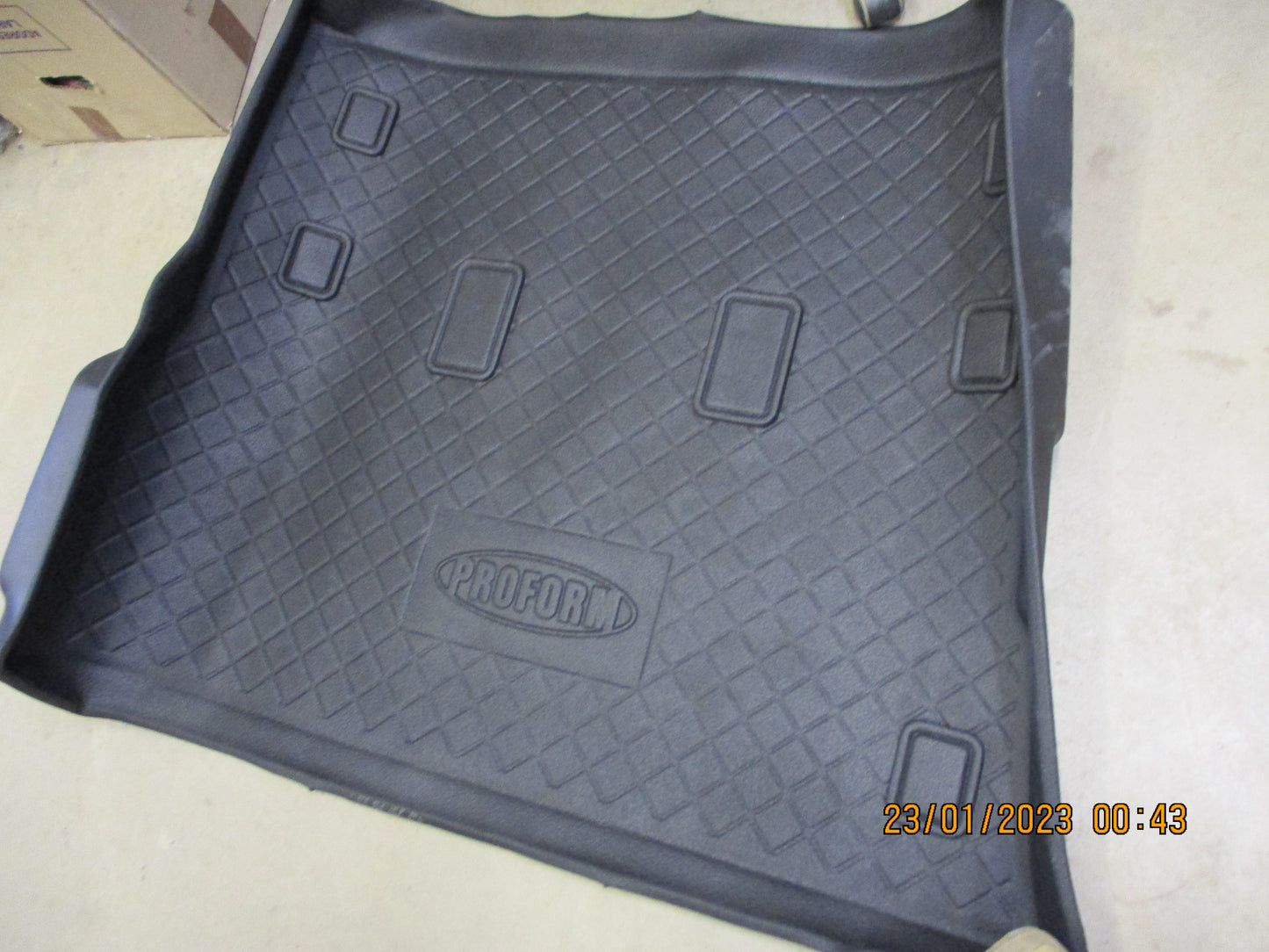 Bushranger Rear Cargo Rubber Mat Suits Nissan GU Patrol New Part