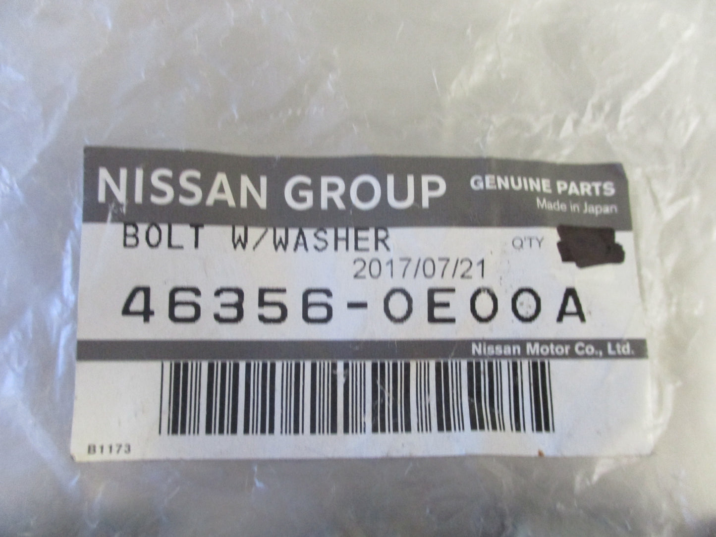 Nissan Genuine Brake Hose Bolts New Part
