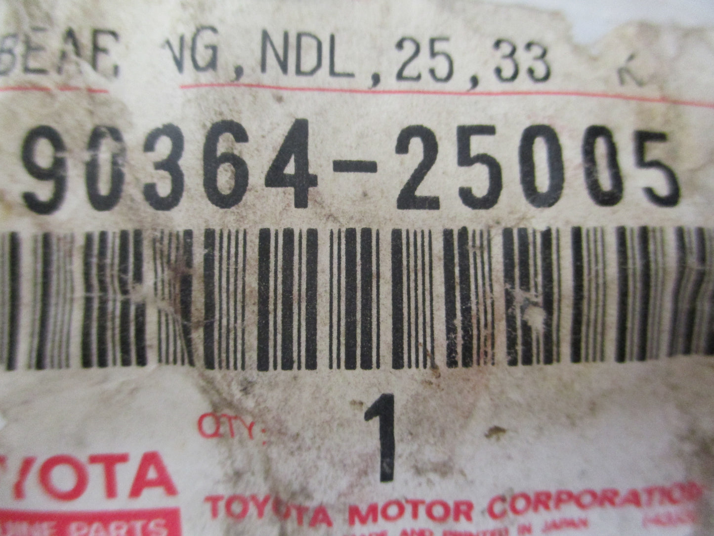 Toyota Landcruiser Genuine Transfer Idle Gear Bearing New Part