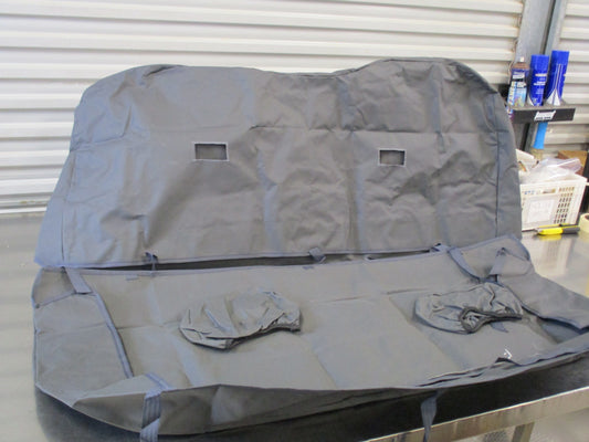 Isuzu D-Max Dual Cab Canvas Rear Bench Seat Covers New Part