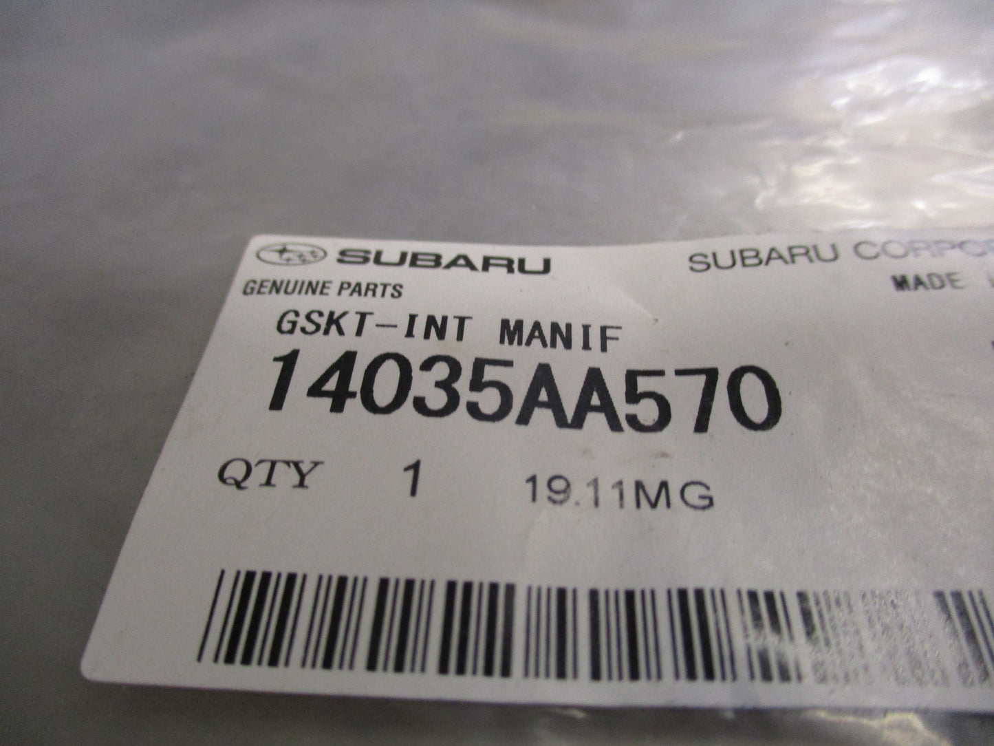 Subaru XV/Forester/Impreza Genuine Engine Manifold Intake Gasket New Part