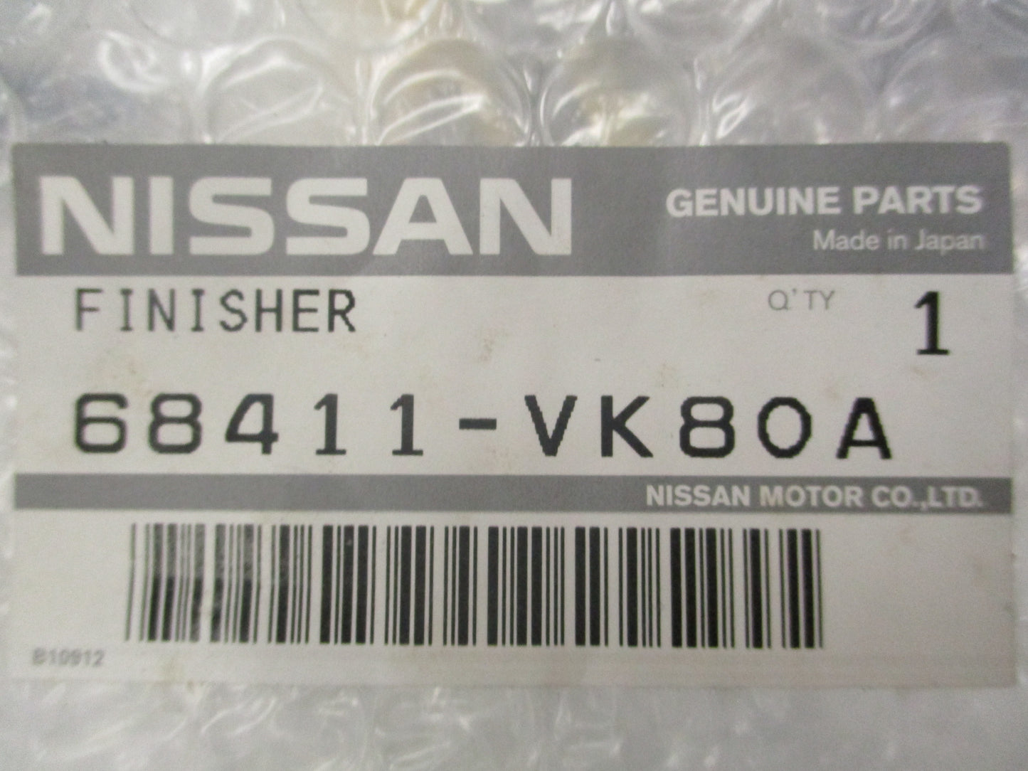 Nissan Navara Genuine Instrument Pad/Cluster Lid Trim New Part