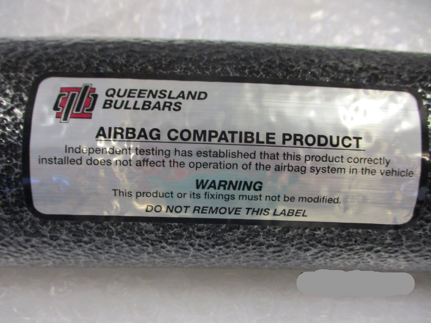 QLD Bull Bars Alloy Nudge Bar Kit Hammer Tone Suits Mazda BT-50 New Part