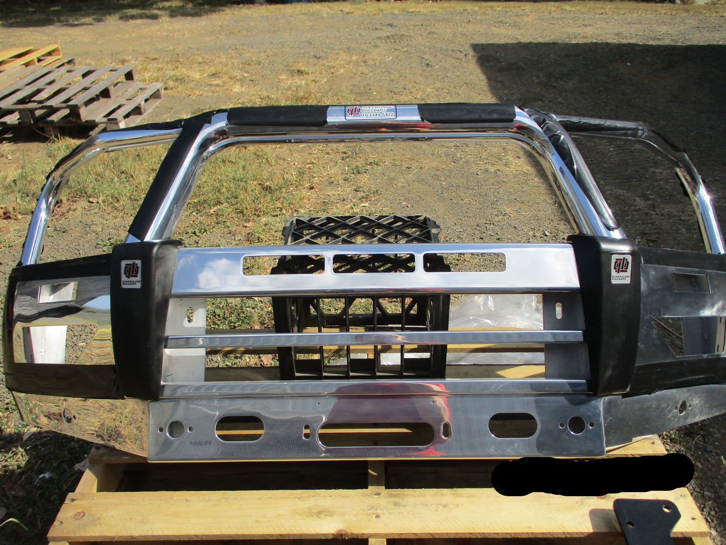QLD Bull Bars Alloy Bull Bar Kit Suits VW Amarok (With Out Flares) New Part