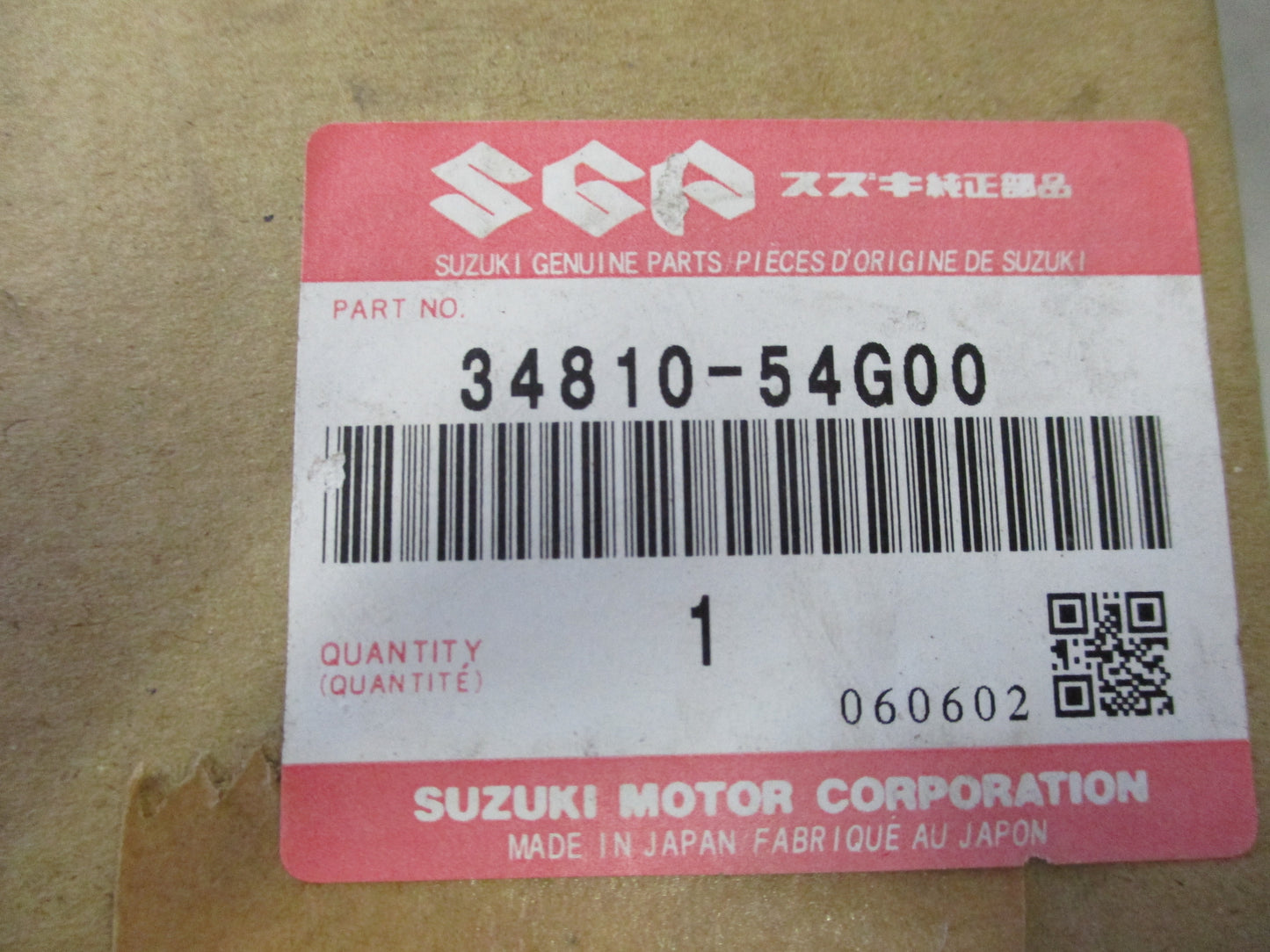 Suzuki Liana Genuine Fuel Gauge Sending Unit New Part