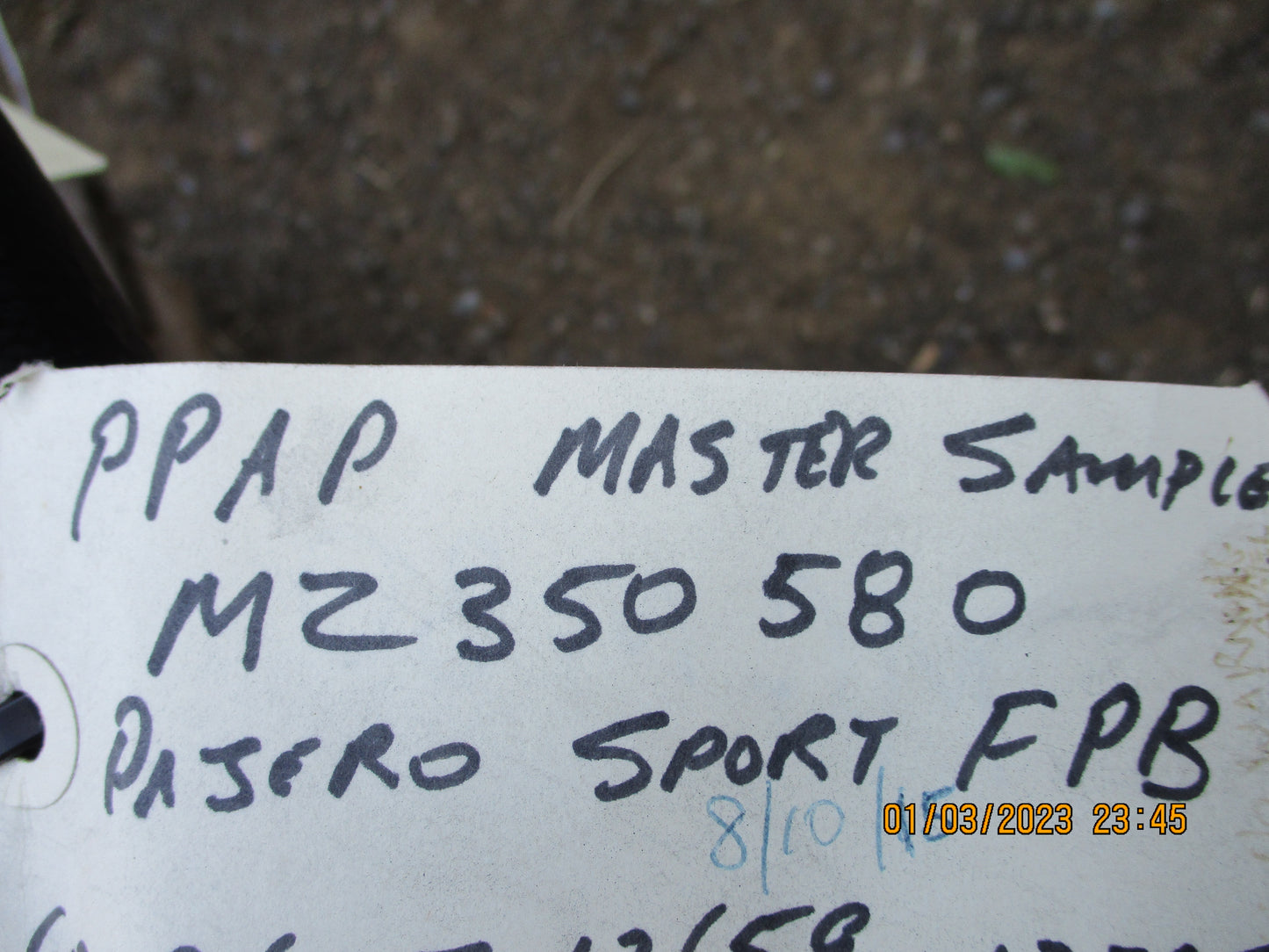 Mitsubishi Pajero Sport Genuine Front Power Coat Black Bull Bar New Part
