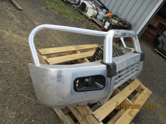 Mitsubishi MQ Triton Genuine Polished Triple Hoop Bull Bar New Part