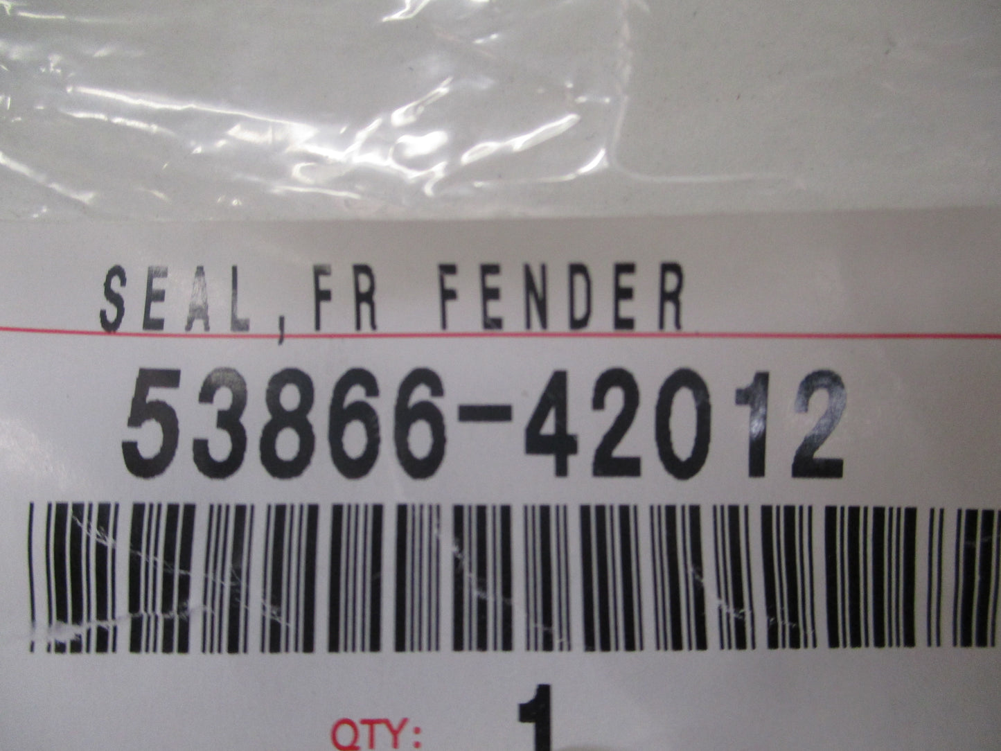 Toyota RAV4 Genuine Front Right Hand Fender To Cowl Side Seal New Part