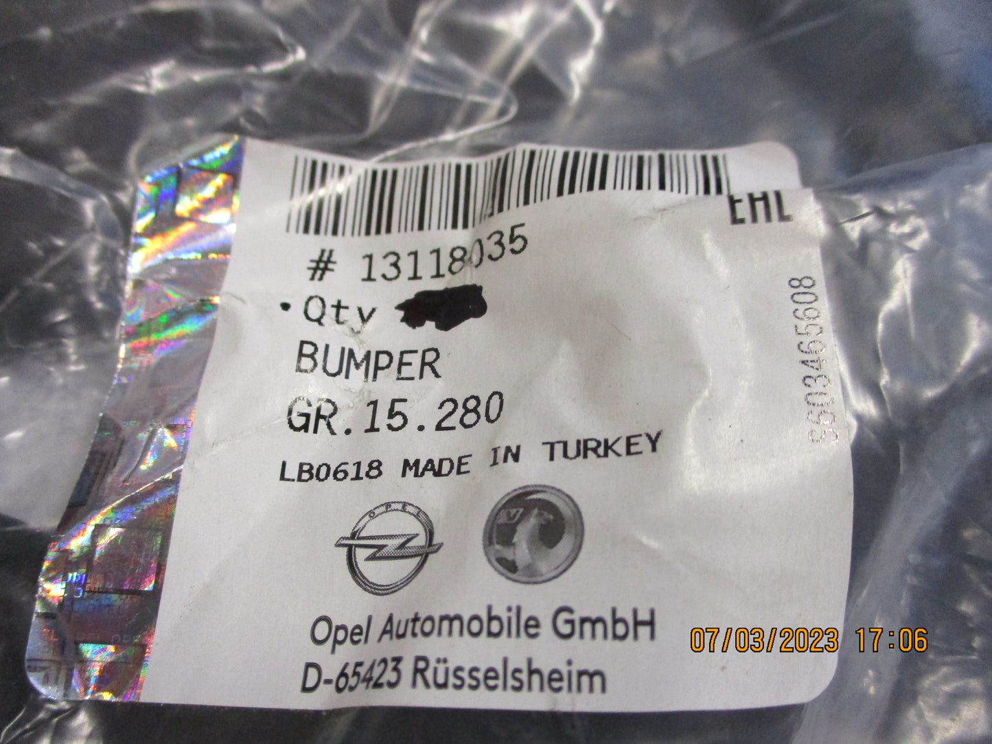 Holden Corsa-C/Tigra-B Genuine Buffer Coolant Holder Support New Part