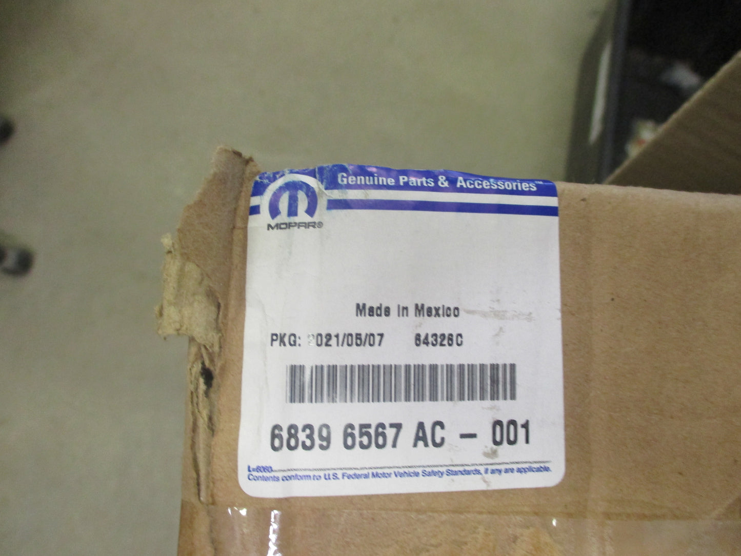 Jeep Gladiator Genuine Storage Bag New Part