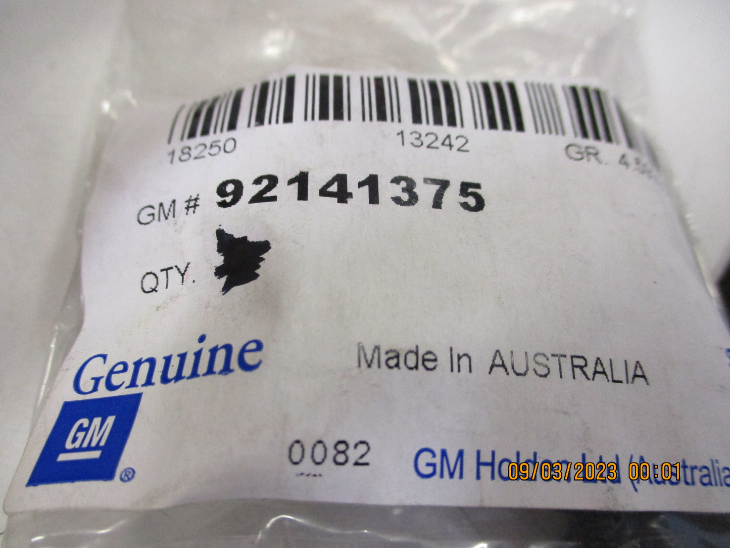 Holden VT-VX Commodore Genuine Handbrake Release Button New Part