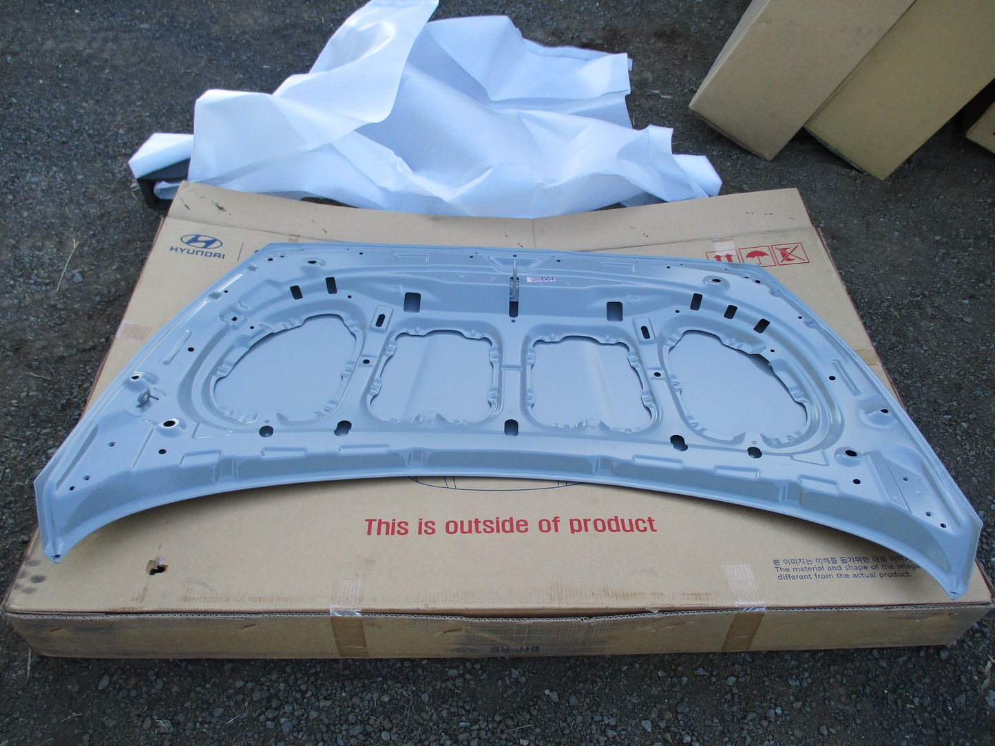 Hyundai Accent Genuine Bonnet Assembly Panel New Part