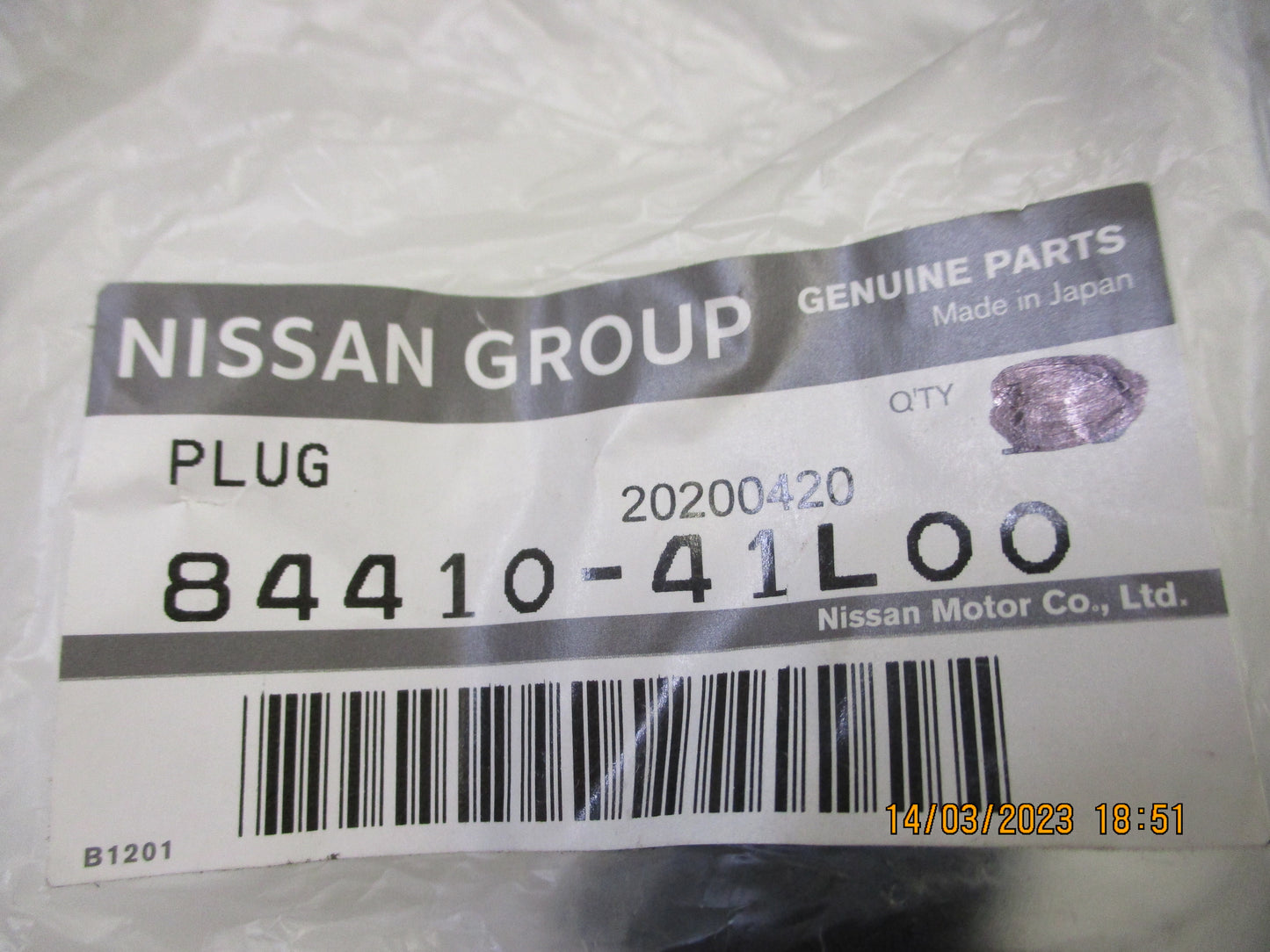 Nissan Skyline R32 GTR-GTST-GTS4 Genuine Boot Hinge End Cap New Part