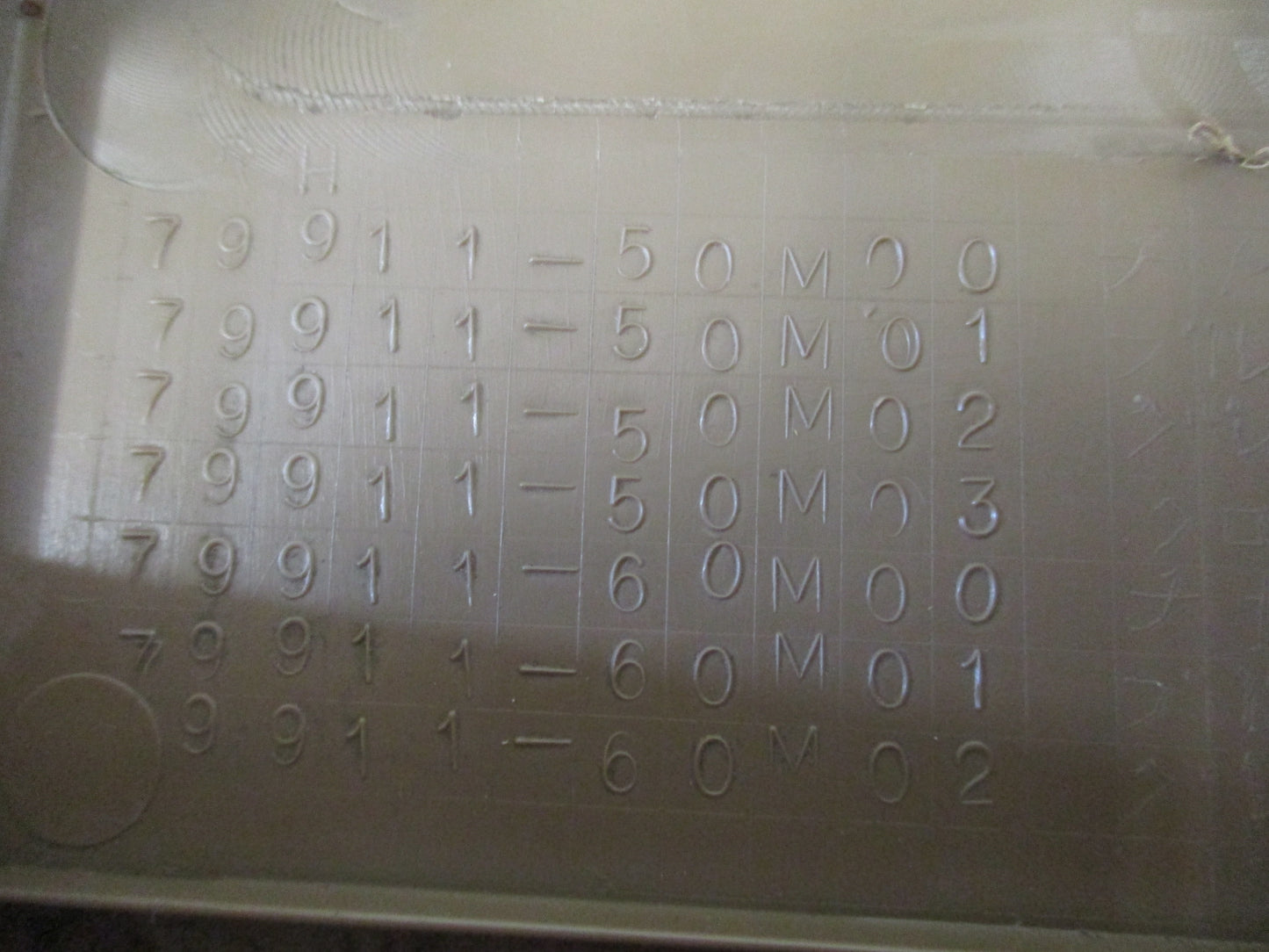 Holden LB Astra Genuine Passenger Rear Parcel Shelf Trim Cover New Part