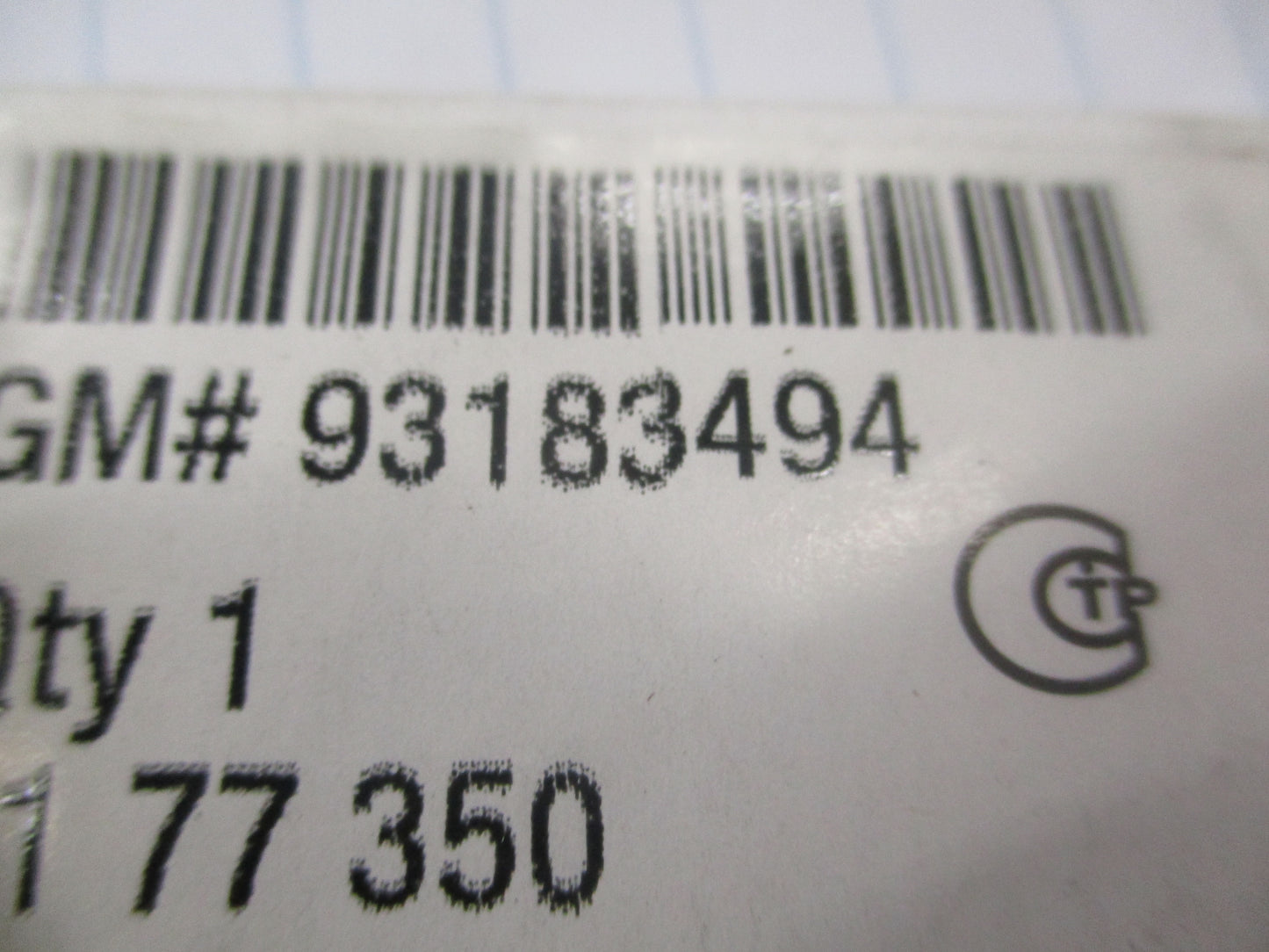 Holden Astra Genuine Classic Badge New Part