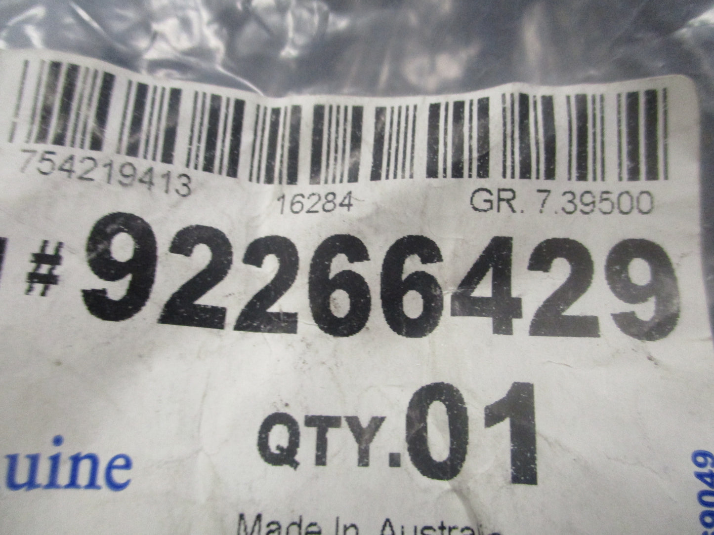 Holden VF SS Commodore/Caprice Genuine Bumper Stop New Part