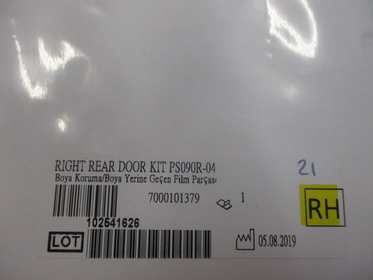 Peugeot 508 Rear Door Weatherstrip Door Seal Kit New Part