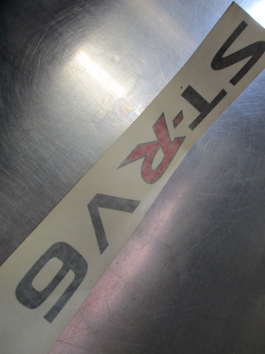 Nissan Navara Genuine ST-R V6 Rear Decal Sticker New Part