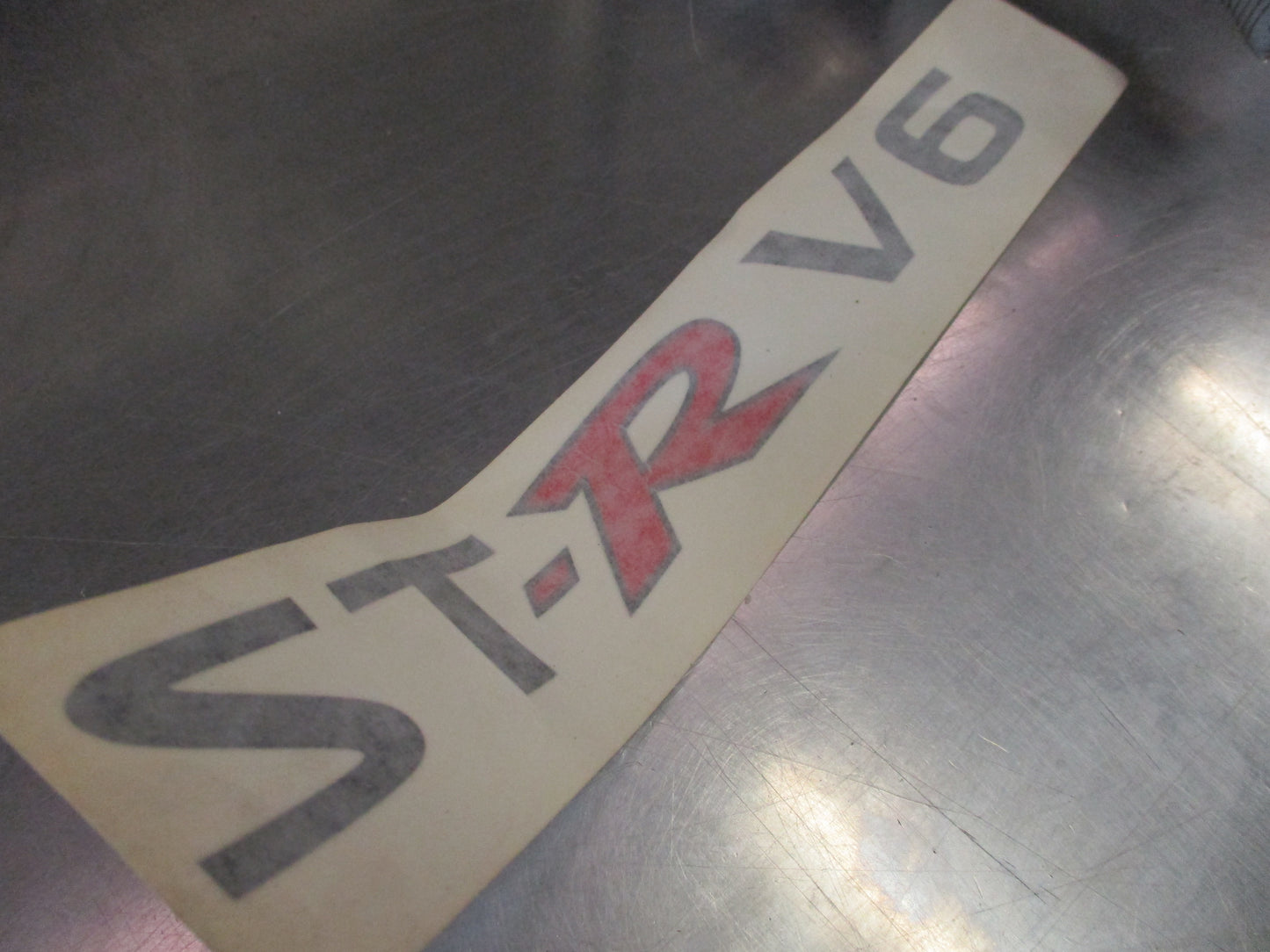 Nissan Navara Genuine ST-R V6 Rear Decal Sticker New Part