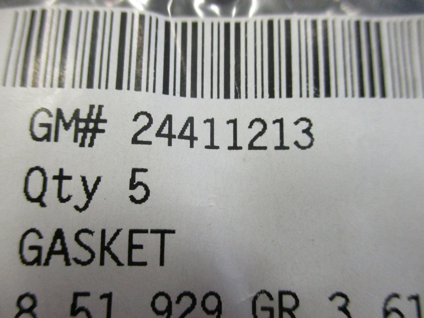 Holden Astra Genuine EGR Valve Gasket New Part