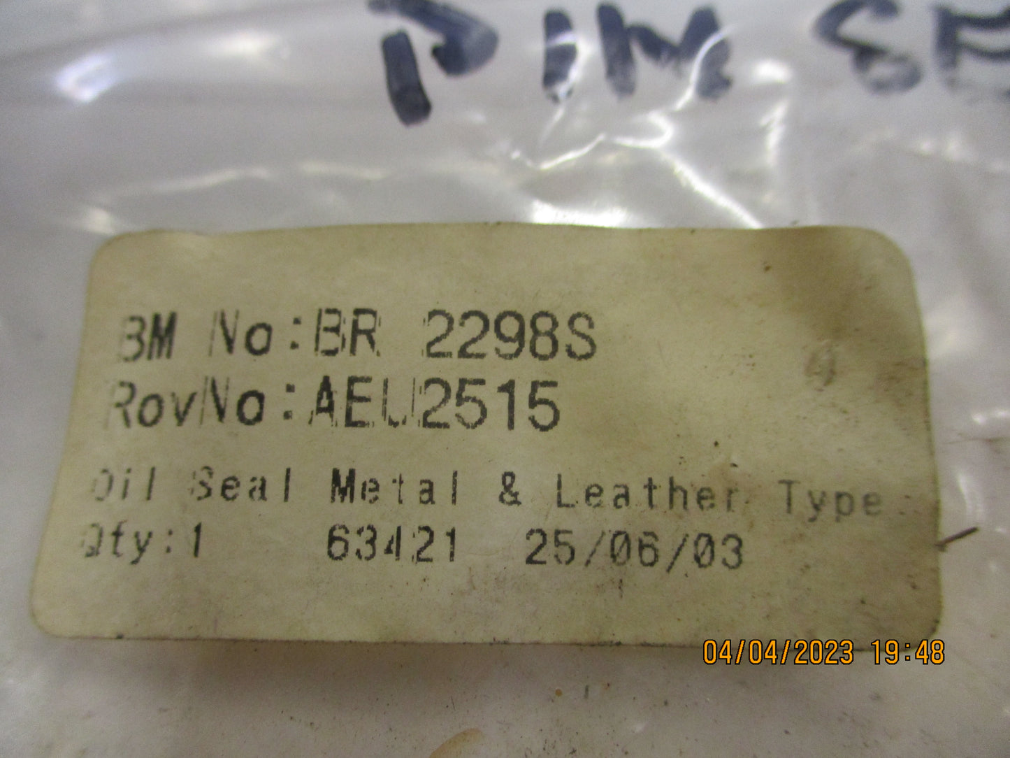 Pinion Oil Seal Suits Land Rover Defender 110 New Part