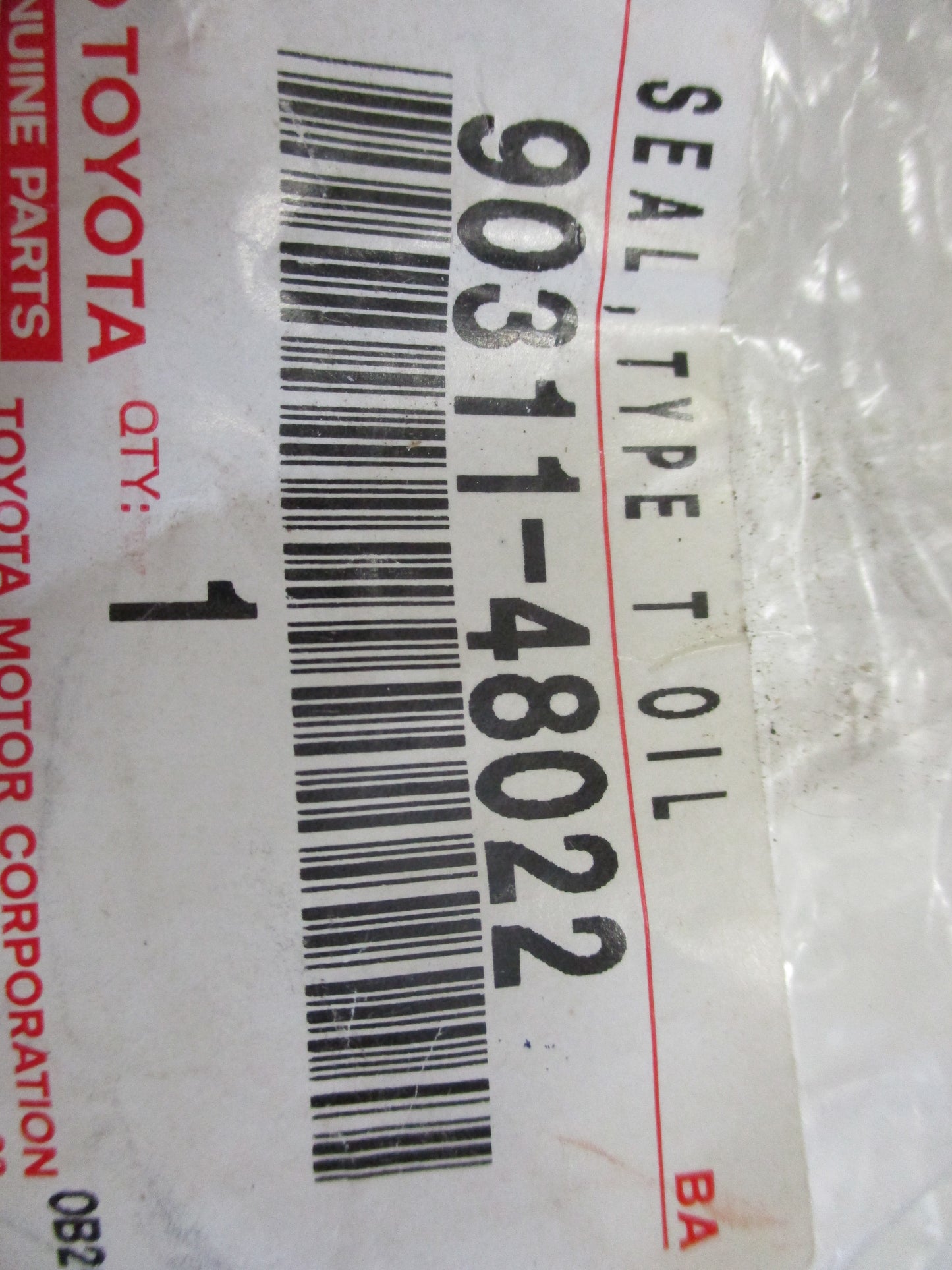 Toyota Landcruiser Genuine Output Shaft Oil Seal New Part