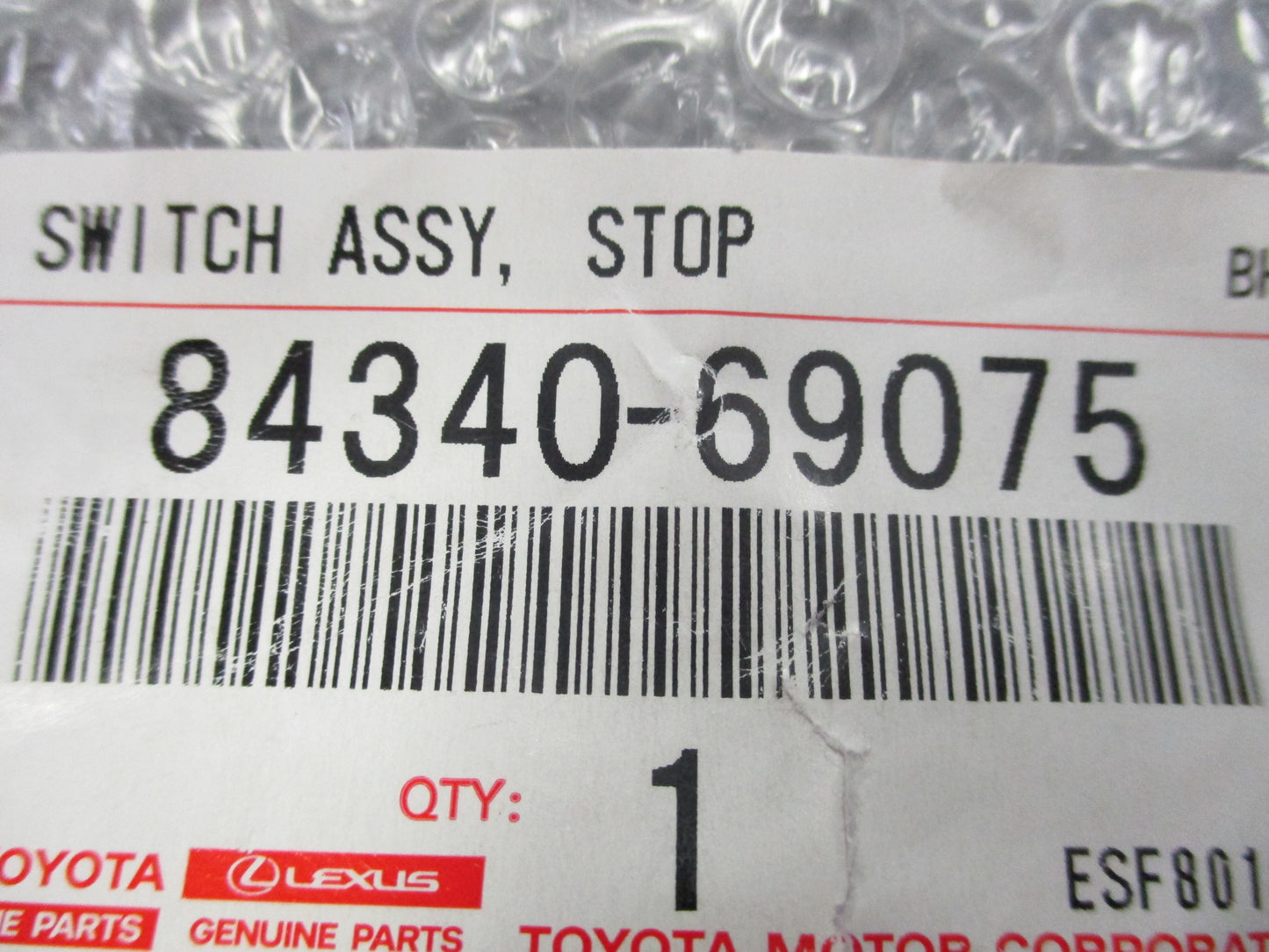 Toyota RAV4/Camry/Landcruiser Genuine Stop Lamp Switch Assy New Part