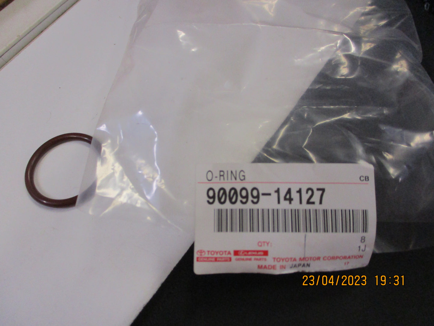 Toyota Starlet-Corolla-Rav4-Hilux-4Runner Genuine Distributor Housing O-Ring New Part