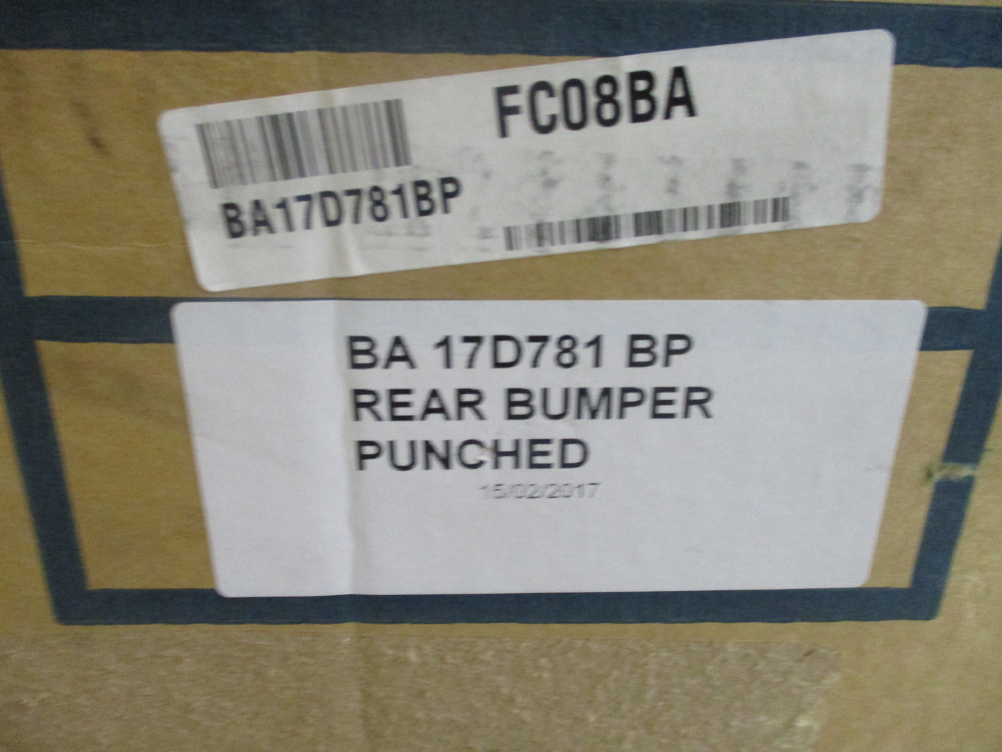 Ford BA/BF Falcon Sedan Genuine Rear Bumper Bar Cover New Part